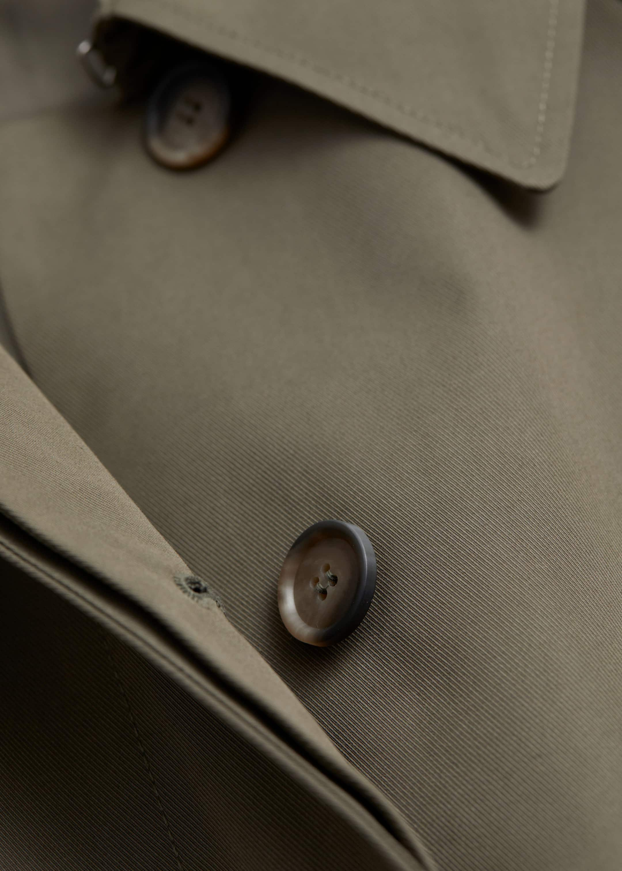 Relaxed Trench Coat - {{variantName}} - Descriptive Detail