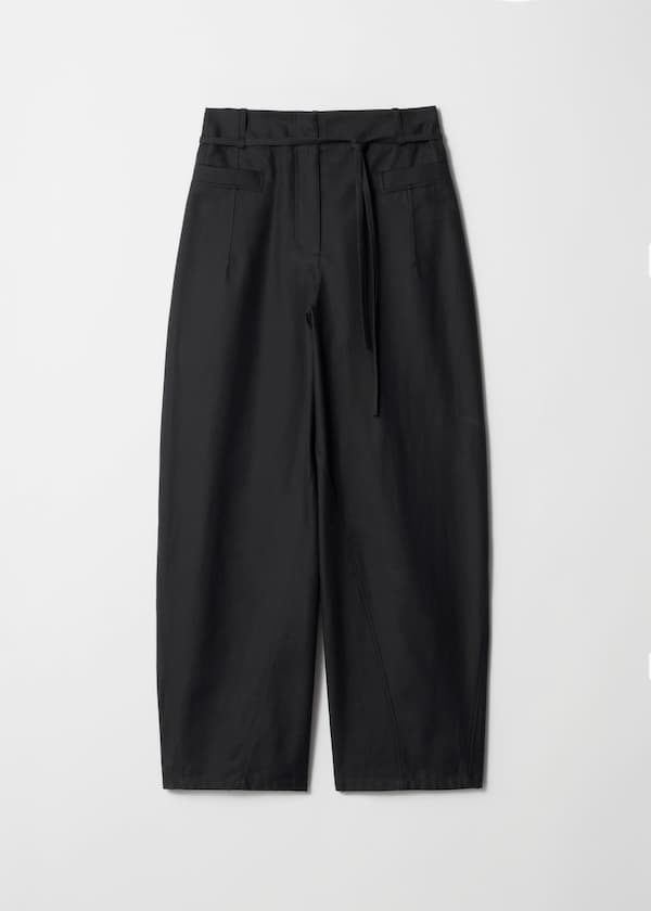 Barrel-Leg Trousers