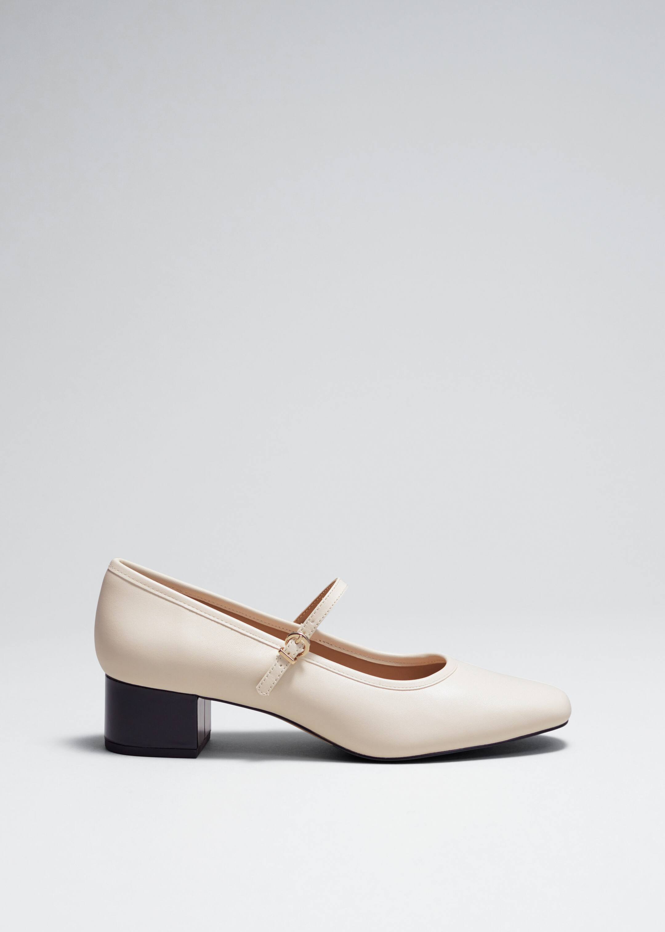 Mary Jane Pumps - Cream - Still Life