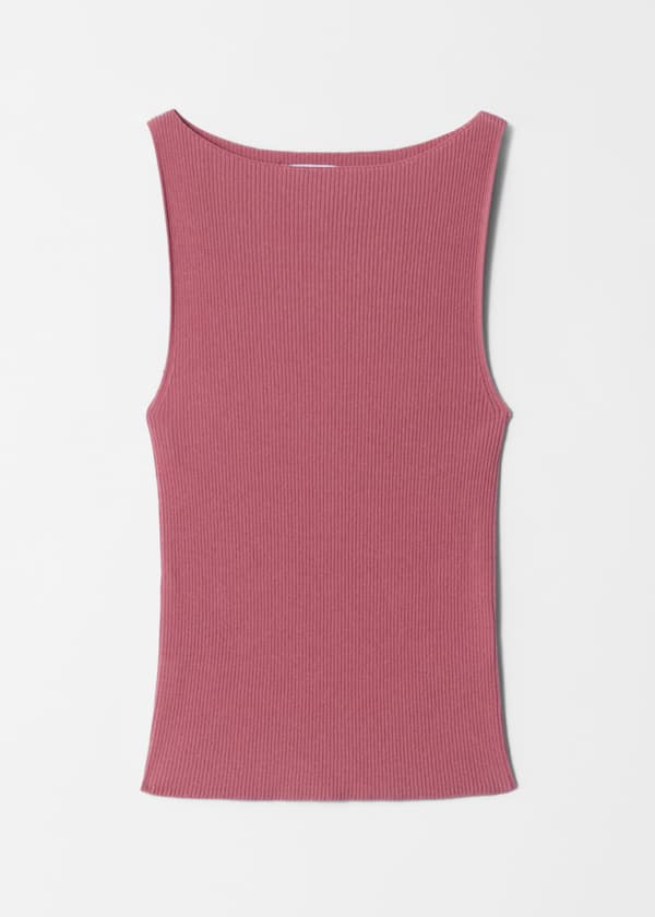 Rib-Knit Tank Top