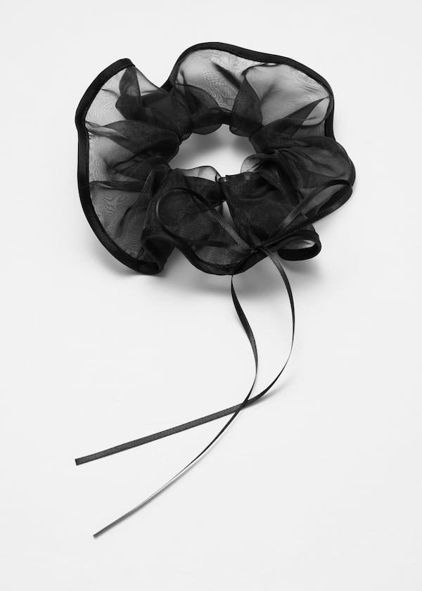 Bow Embellished Scrunchie