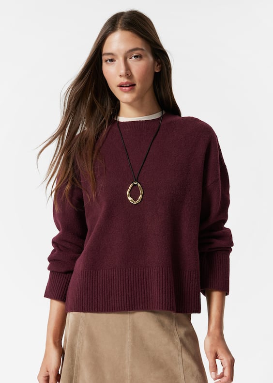 Relaxed Fit Knitted Sweater