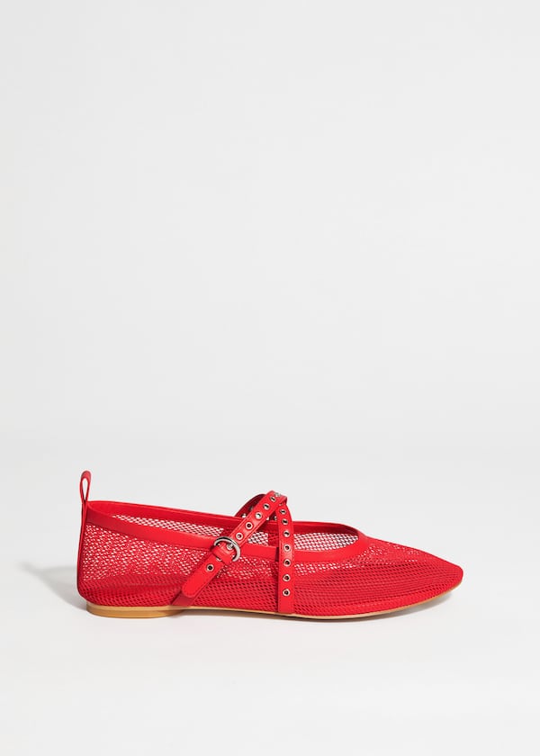 Mesh Ballet Flats