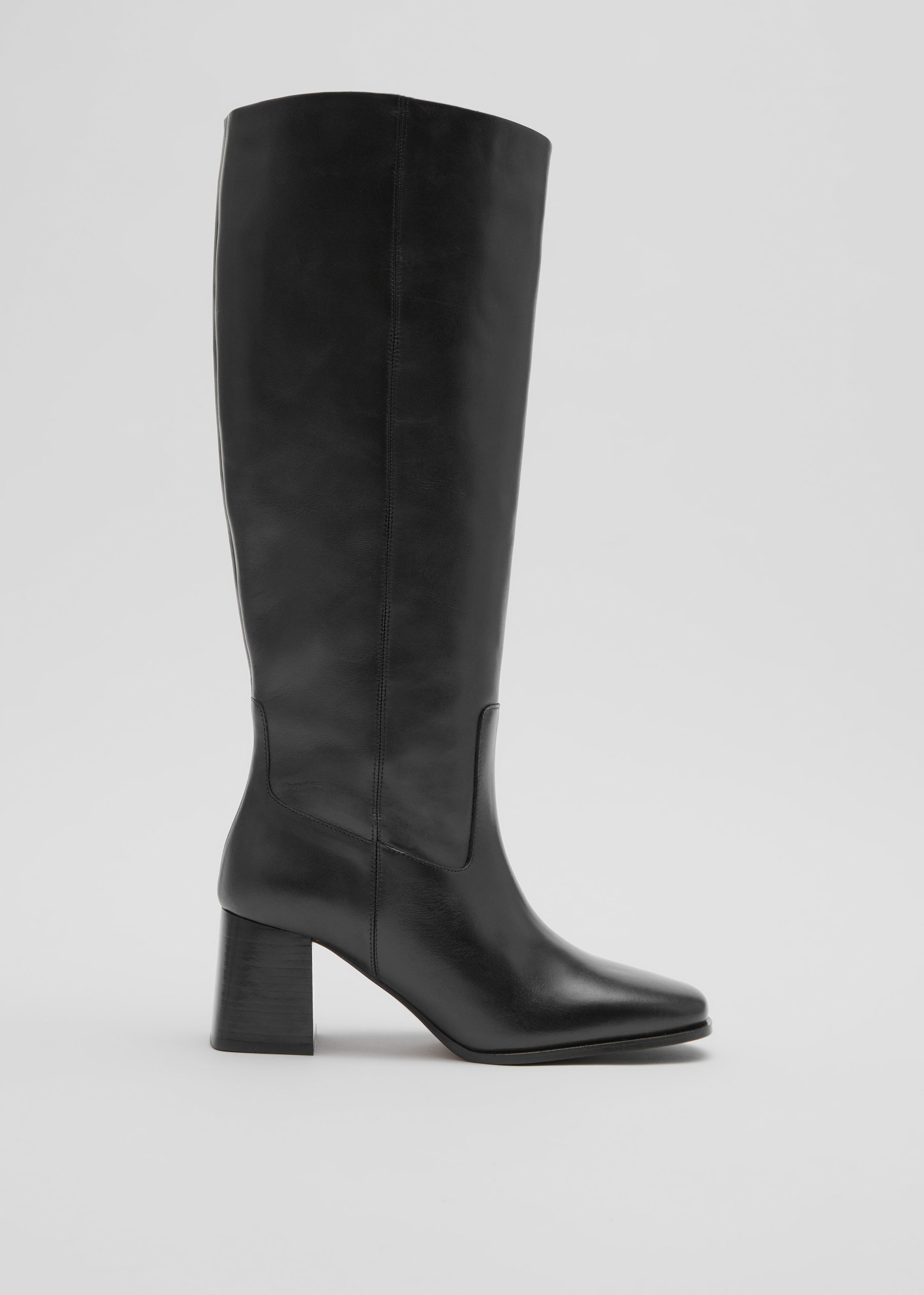 Image of Leather Knee Boots