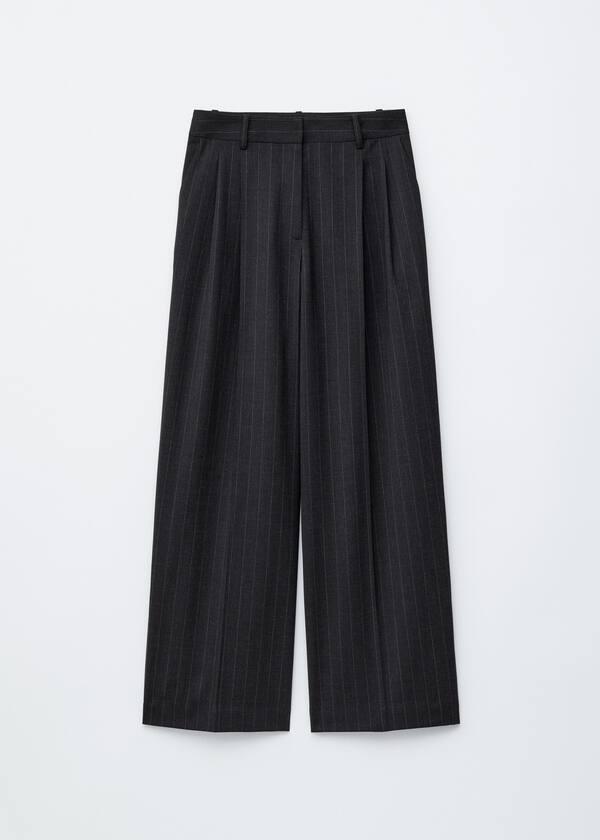 Tailored Wool Trousers