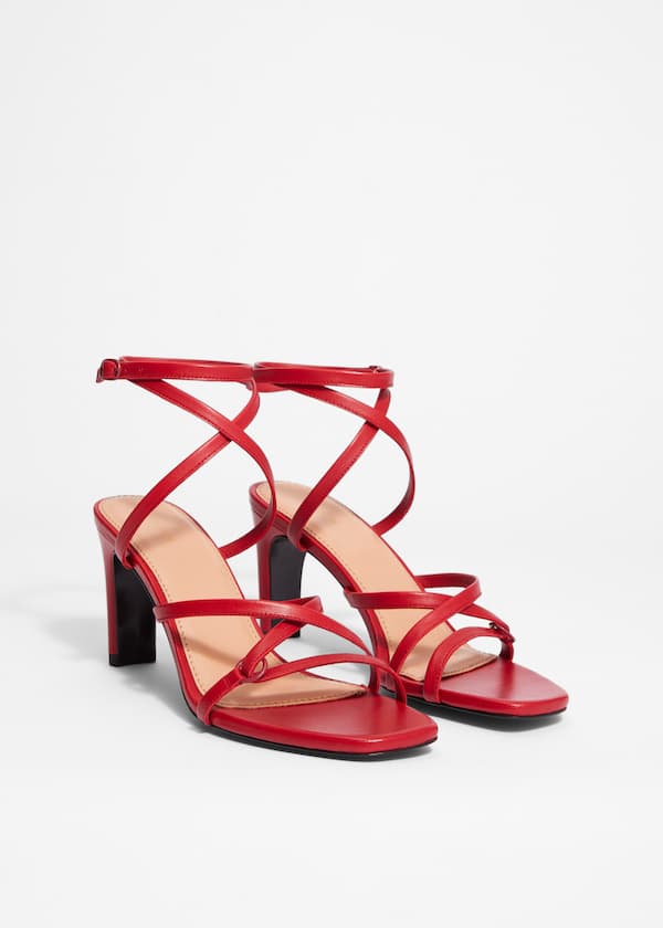 Sleek Leather Sandals