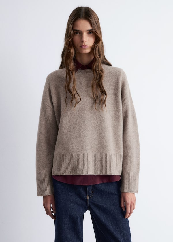 Relaxed Fit Knitted Sweater