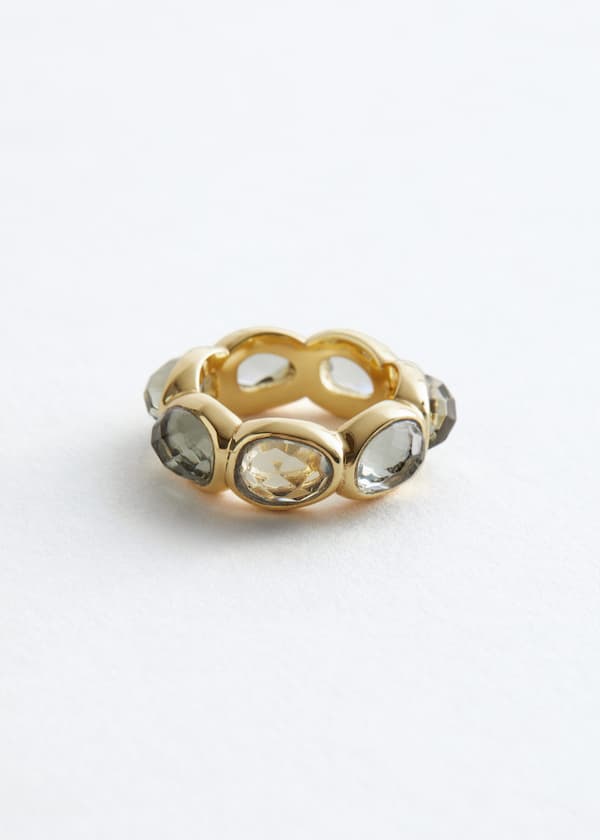Vibrant Crystal Ring