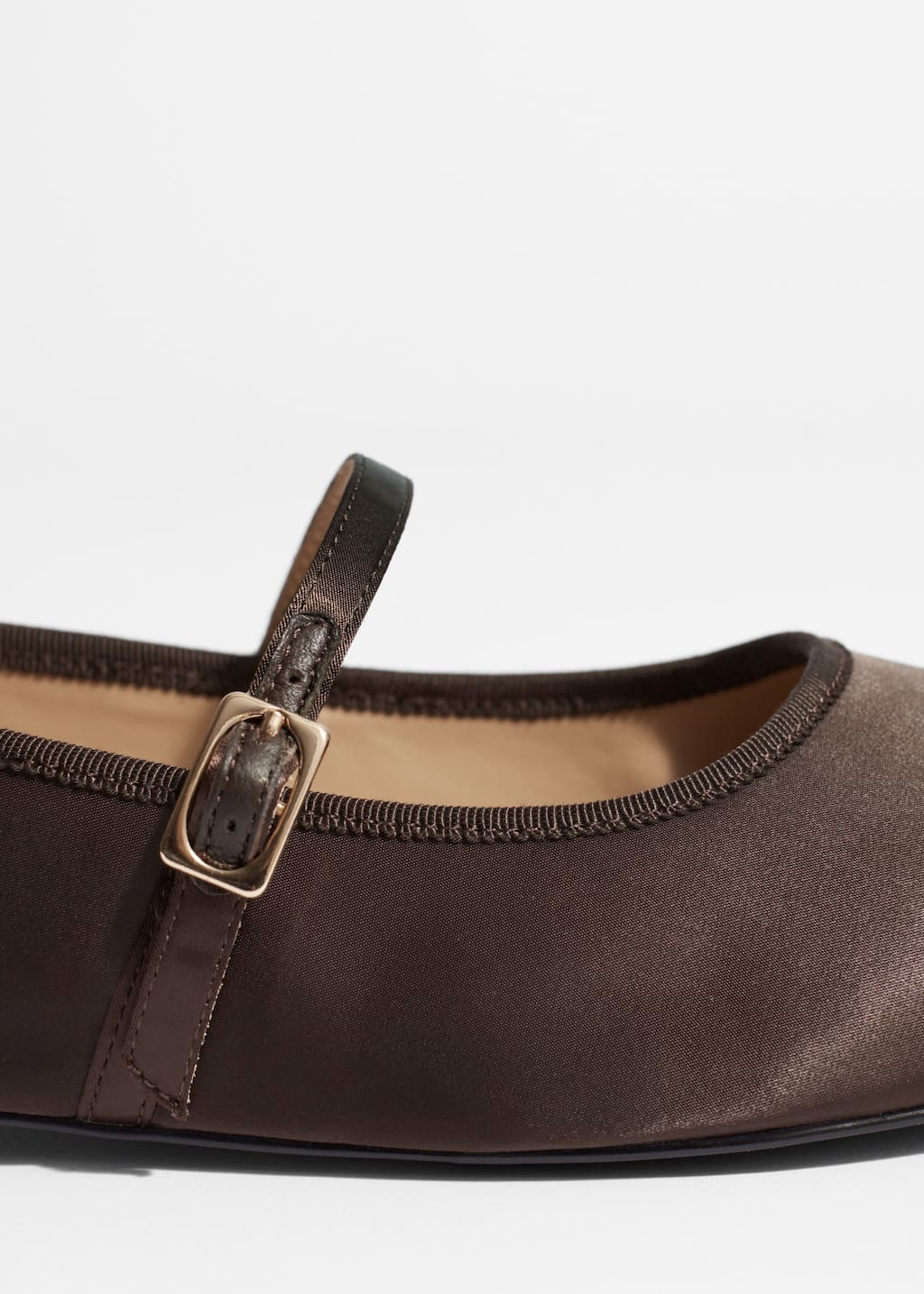 靴 OHOTORO square ballet pumps brown 24.5 Amore Square Toe Ballet Flats in Dark Brown – Ocelot Market