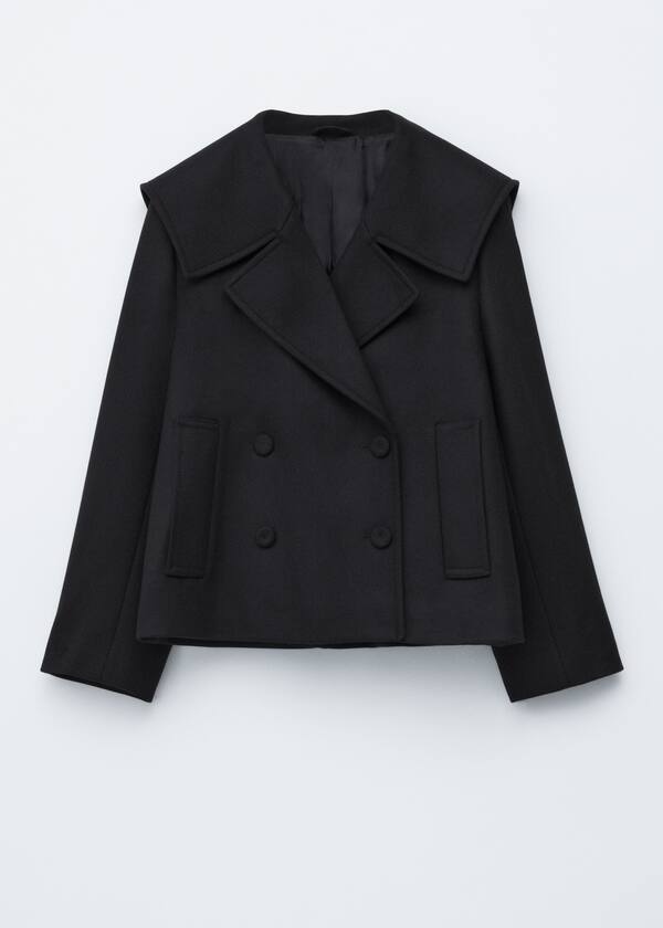 Double-Breasted Wool Jacket