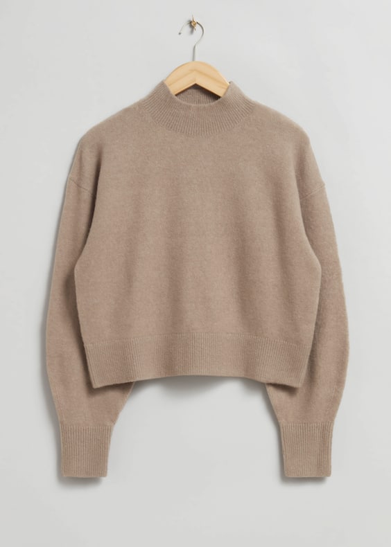 Mock-Neck Sweater