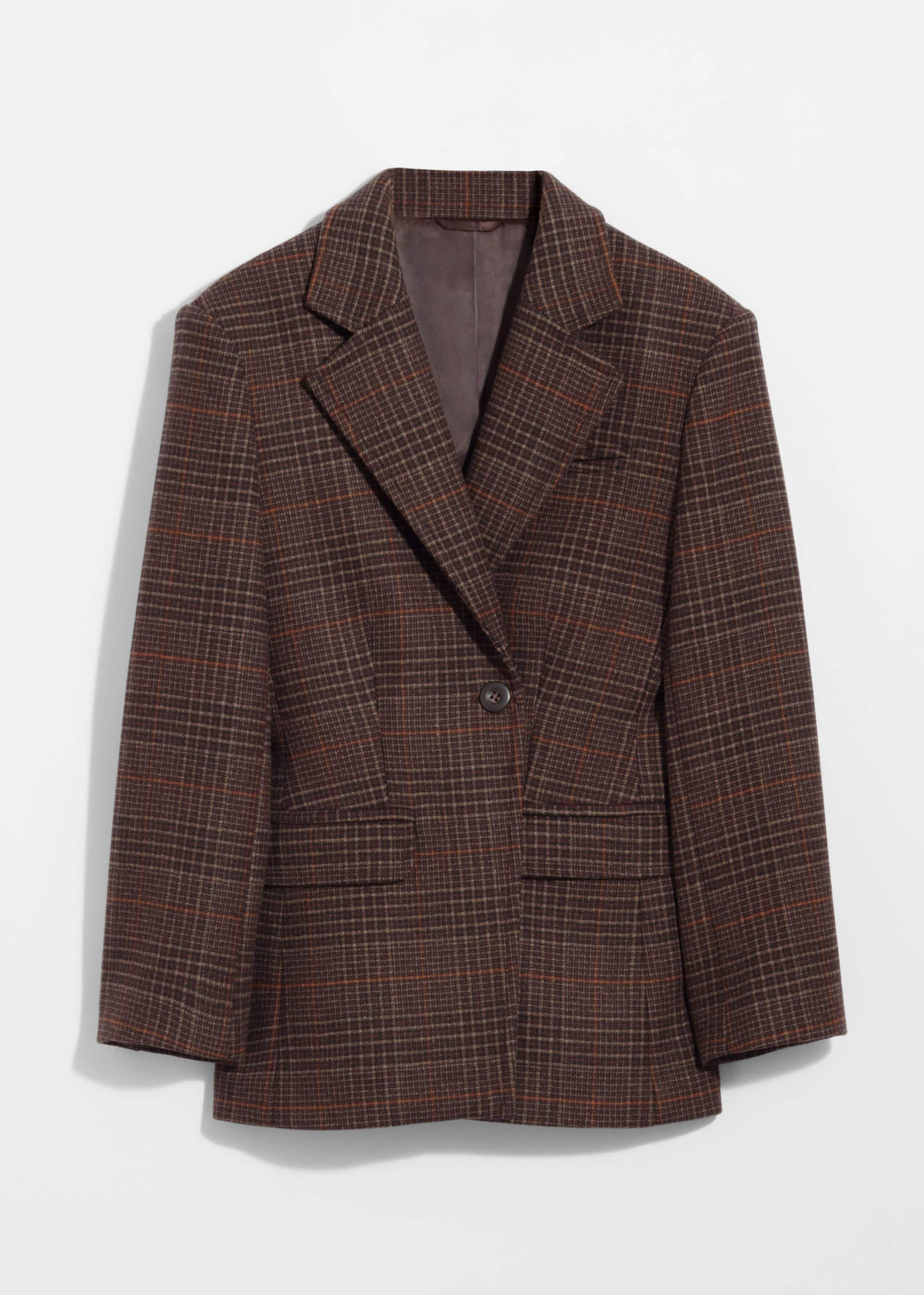 Structured Tweed Blazer