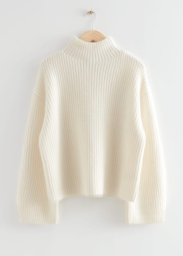Oversized Wool Knit Jumper