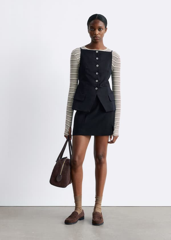 Tailored Vest Top