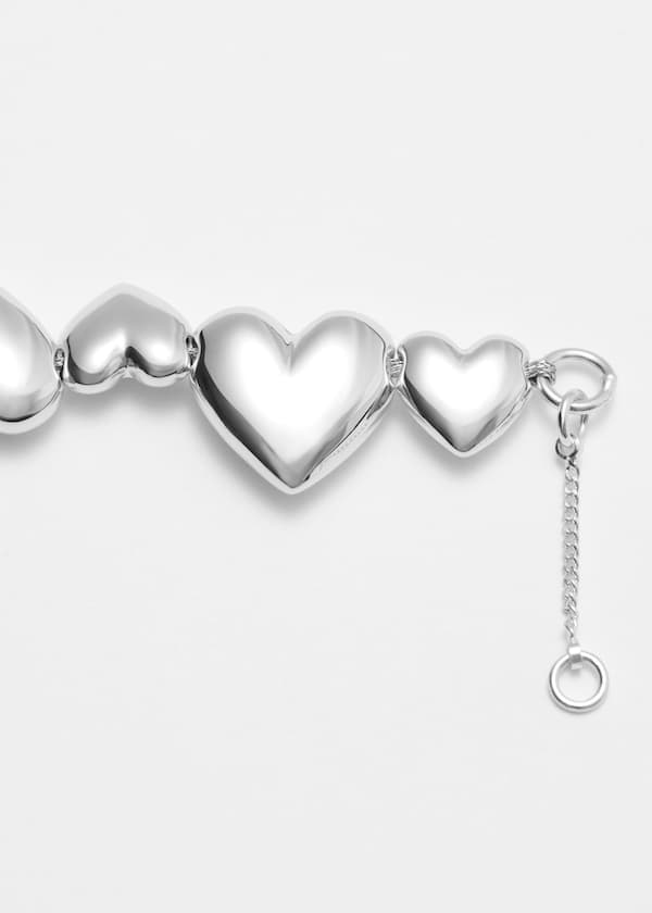 Heart Charm Bracelet