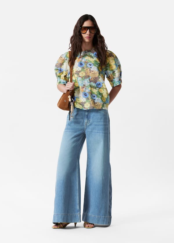 Embroidered Lace Blouse