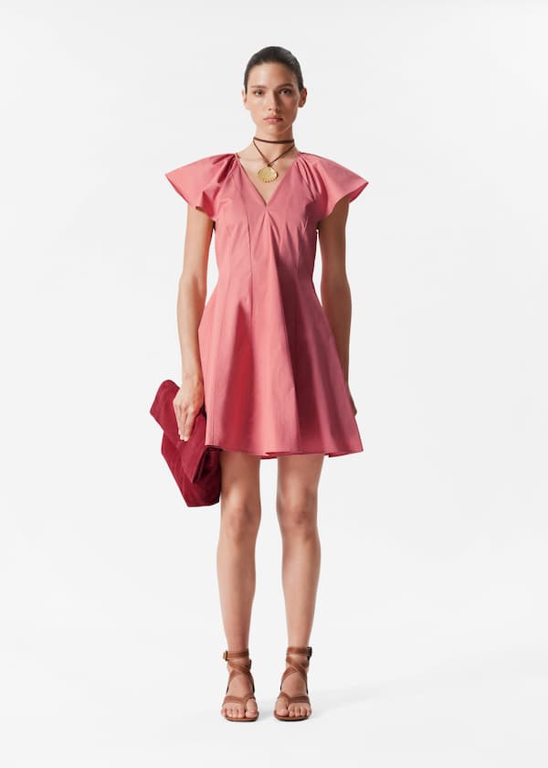 Flared Mini Dress