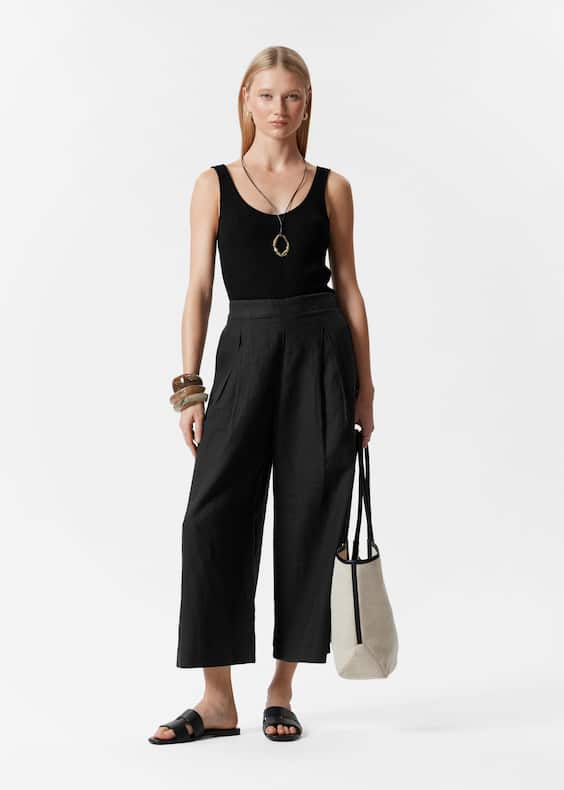 Linen Culottes