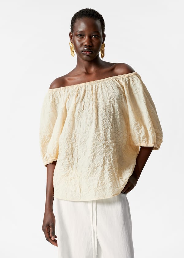 Off-Shoulder Blouse