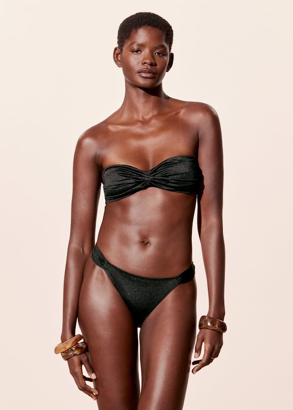 Ruched Bikini Briefs