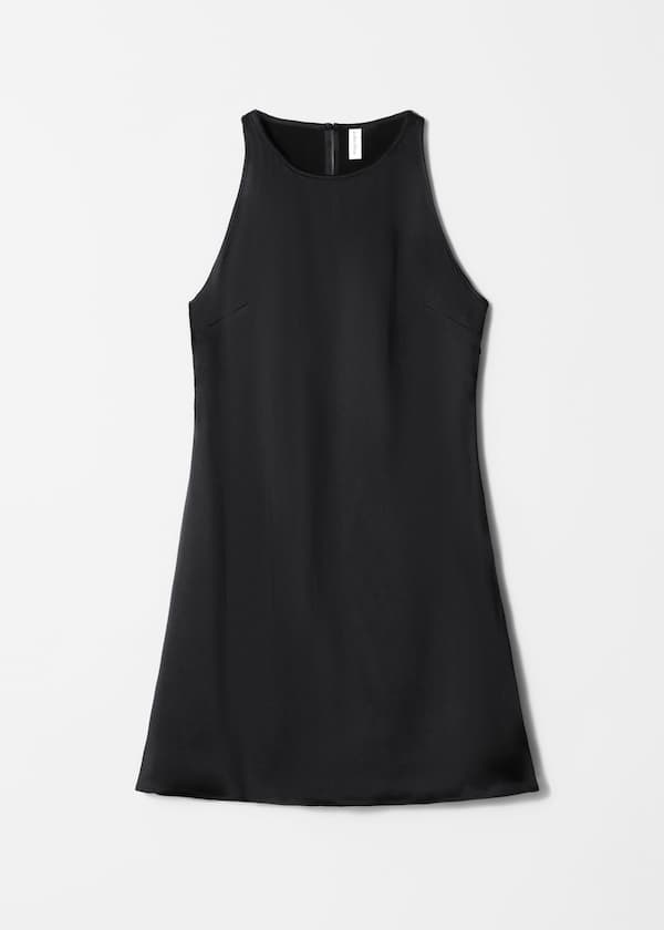 Satin Mini Dress