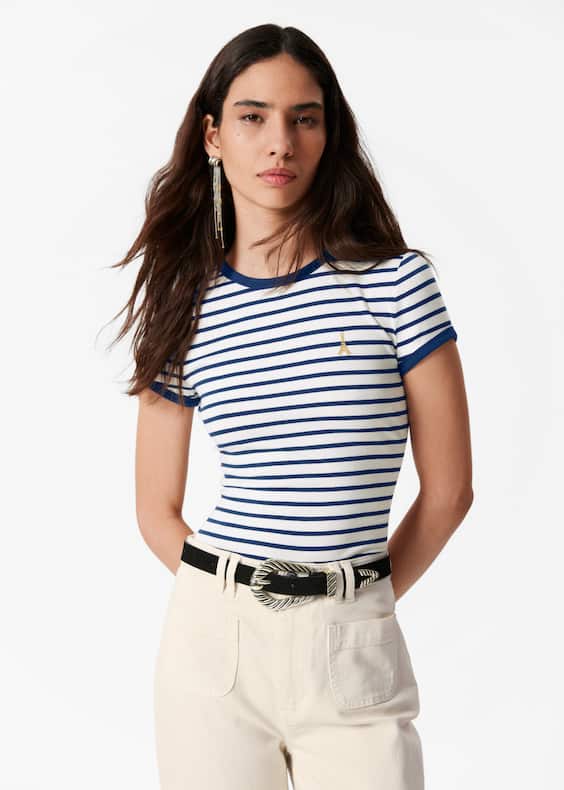 Cap-Sleeve T-Shirt