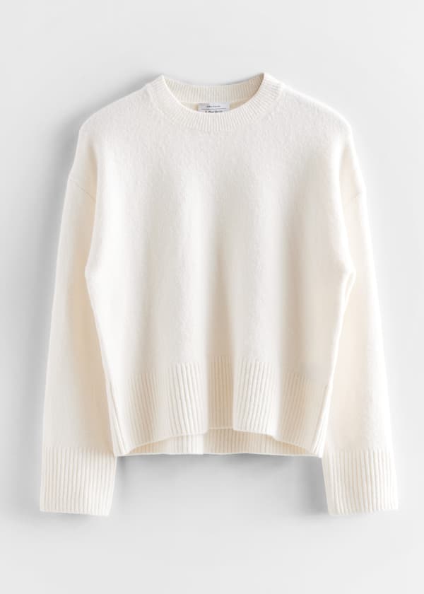 Relaxed Fit Knitted Sweater
