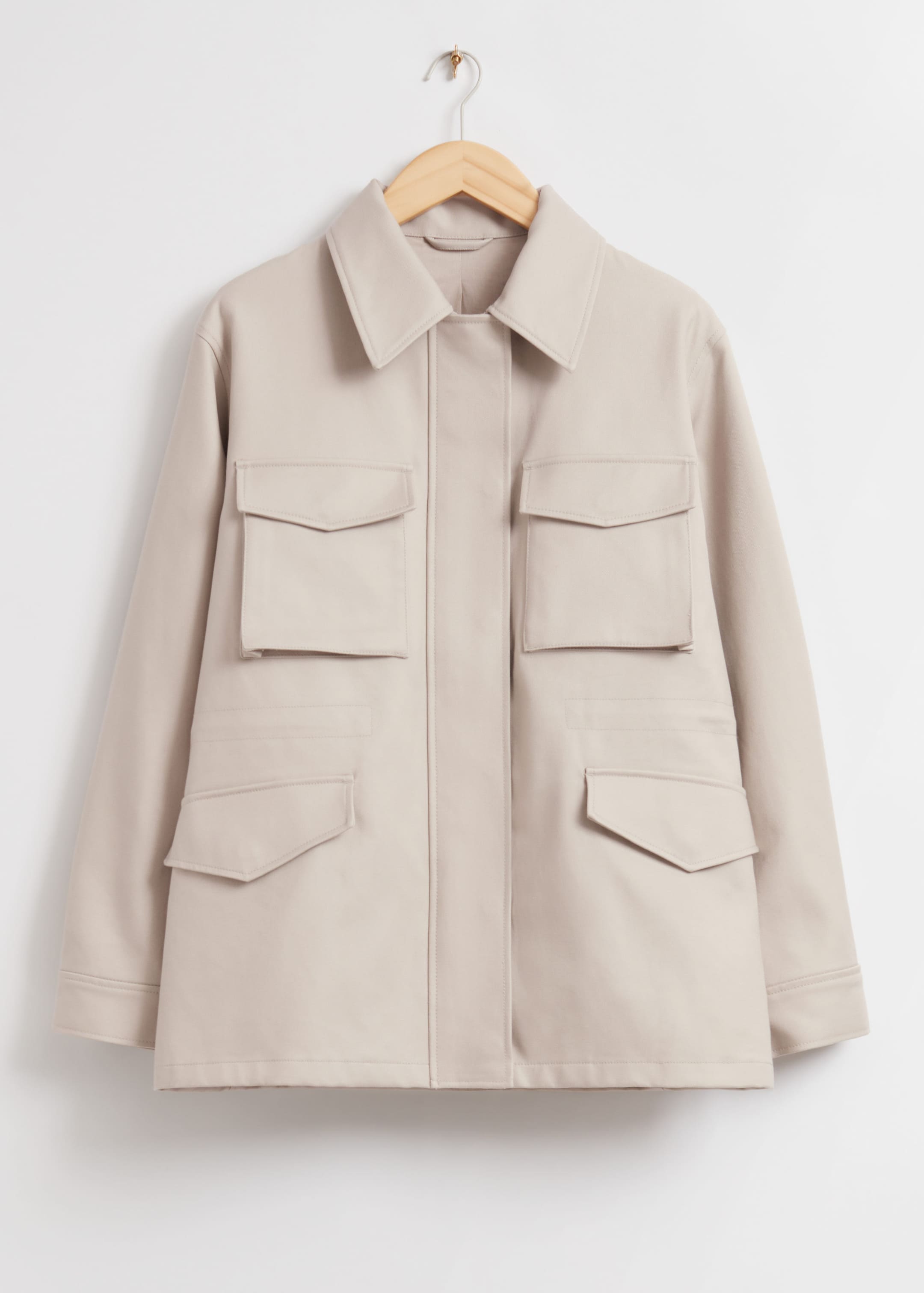 Utility Jacket - Khaki - Still Life