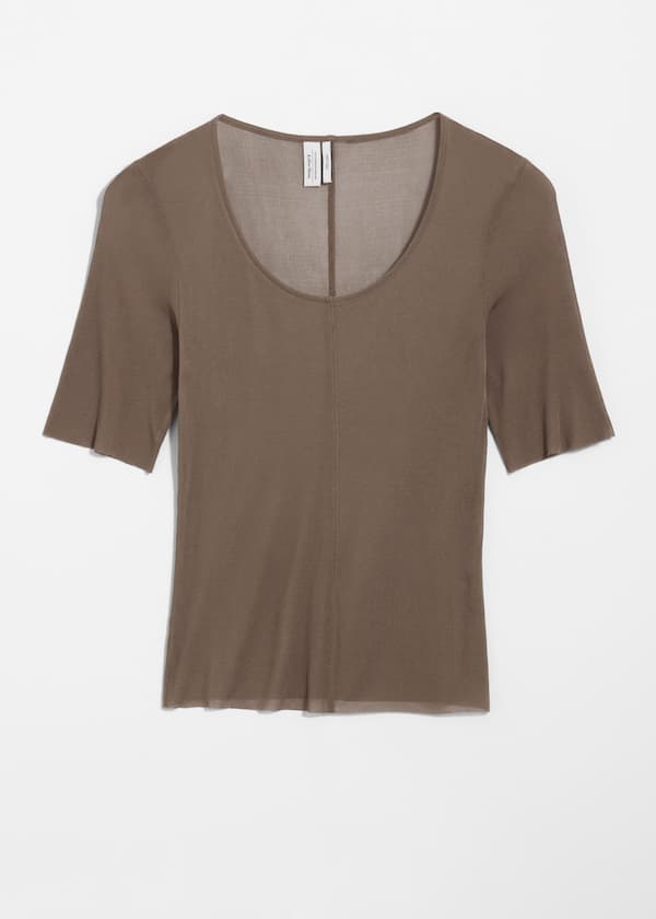Sheer Silk Top