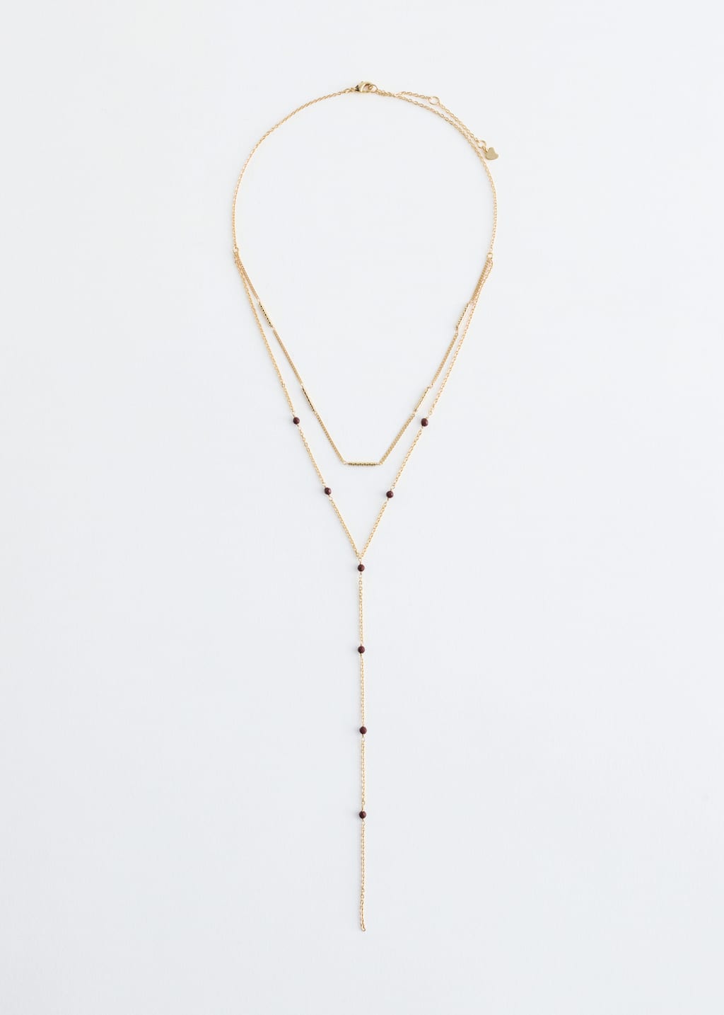 & Other Stories ♥ Crystal Necklace/追跡付 Crystal Necklace - Gold/Amber - Necklaces - & Other Stories