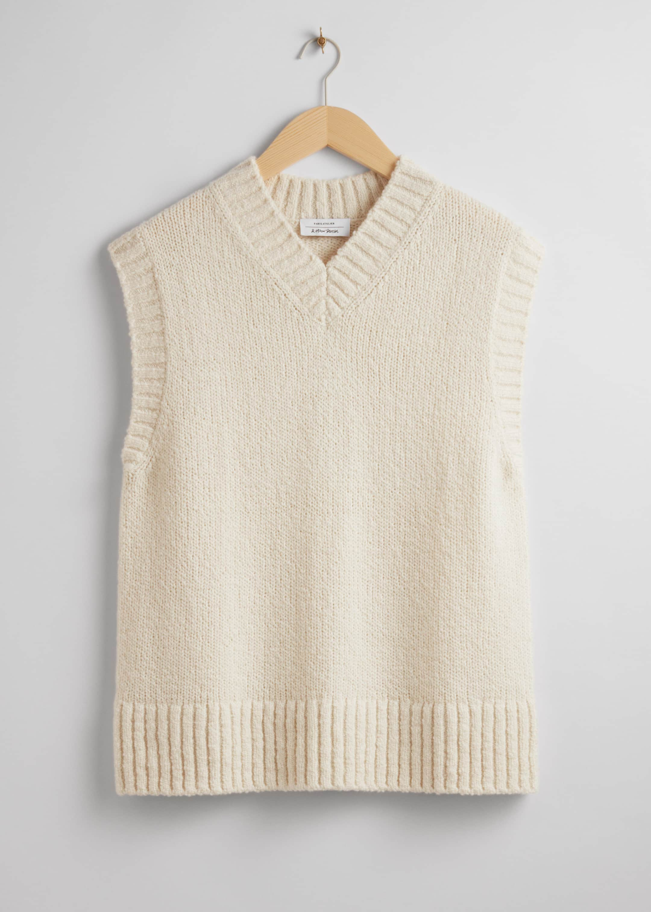 Wool Knit Vest - Lilac - Still Life