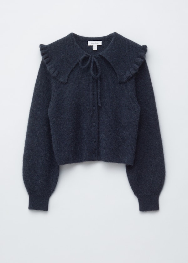 Peter Pan-collar Cardigan