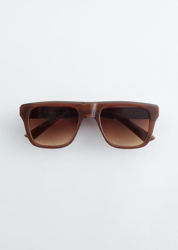 Square-Frame Sunglasses