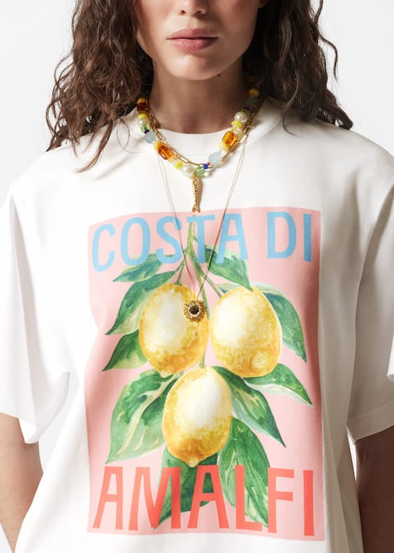 Oversized Print T-Shirt