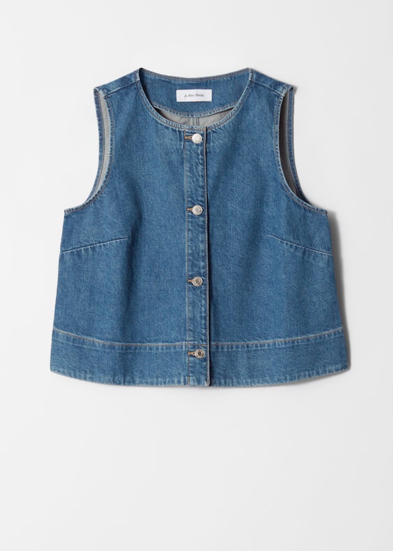 Denim Waistcoat