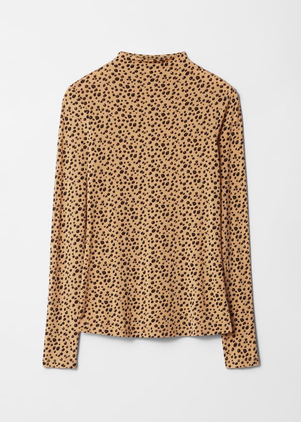 Mock-Neck Top