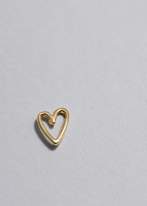 Heart Stud Earrings