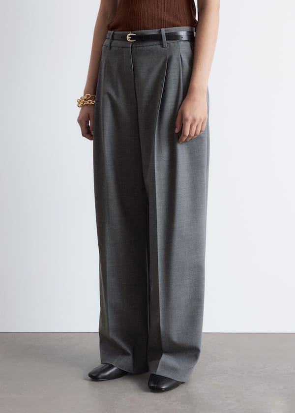 Tailored Wool Trousers