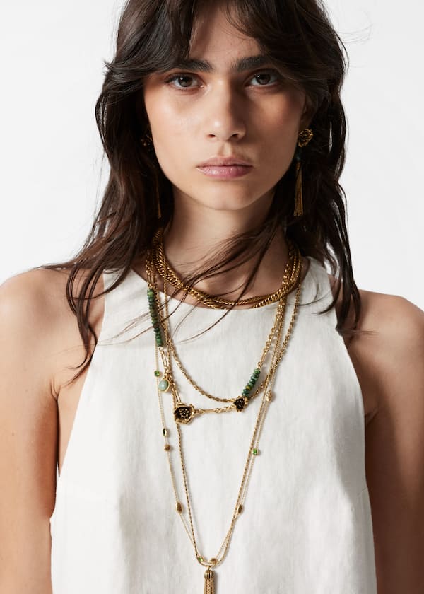 Linen A-Line Dress