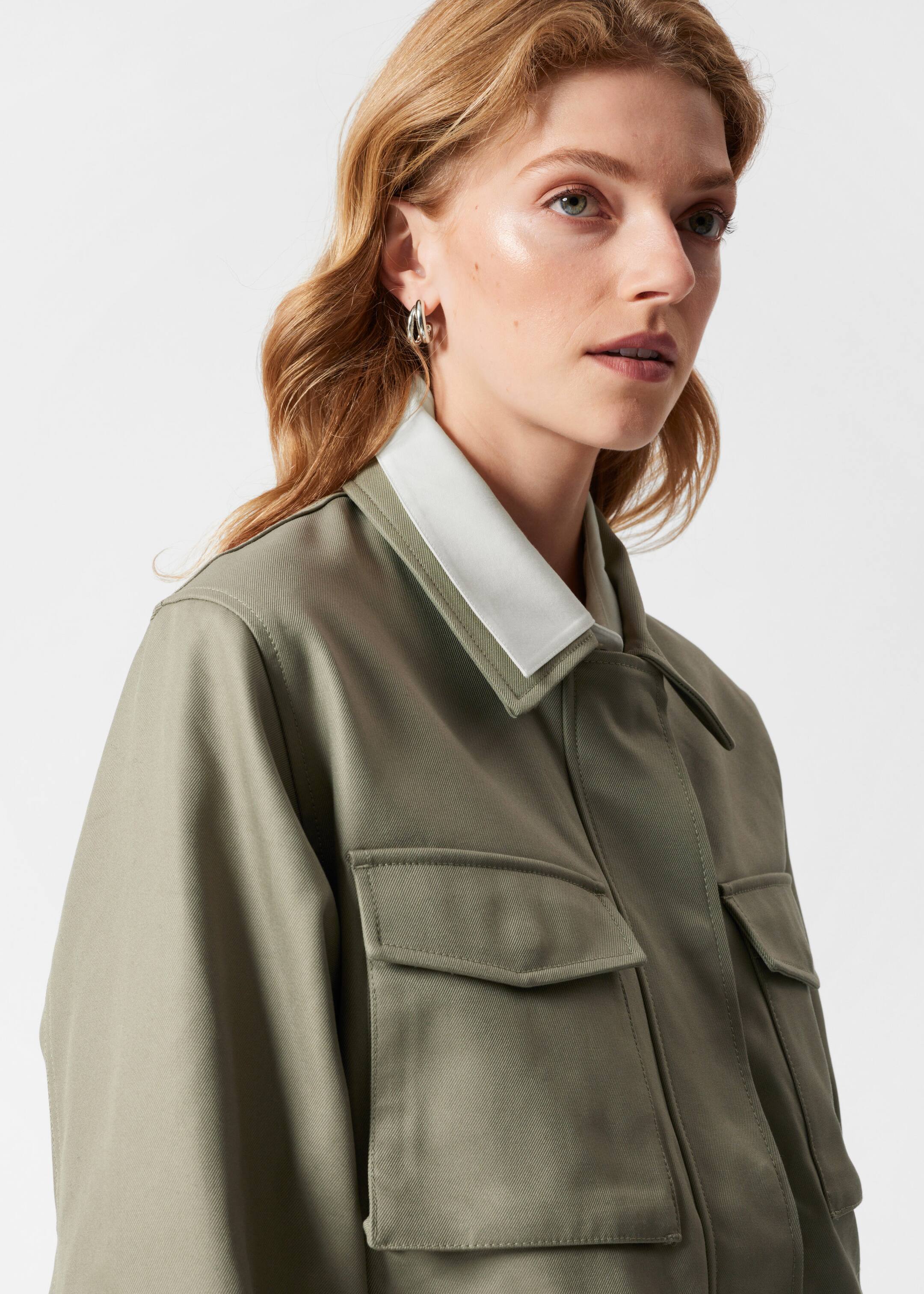 Utility Jacket - Khaki - Lookbook