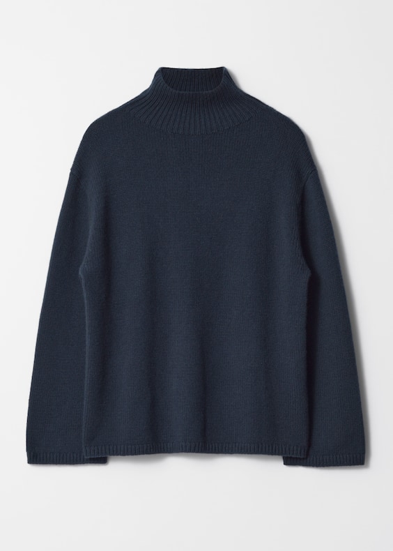 Cashmere-Blend Turtleneck Jumper