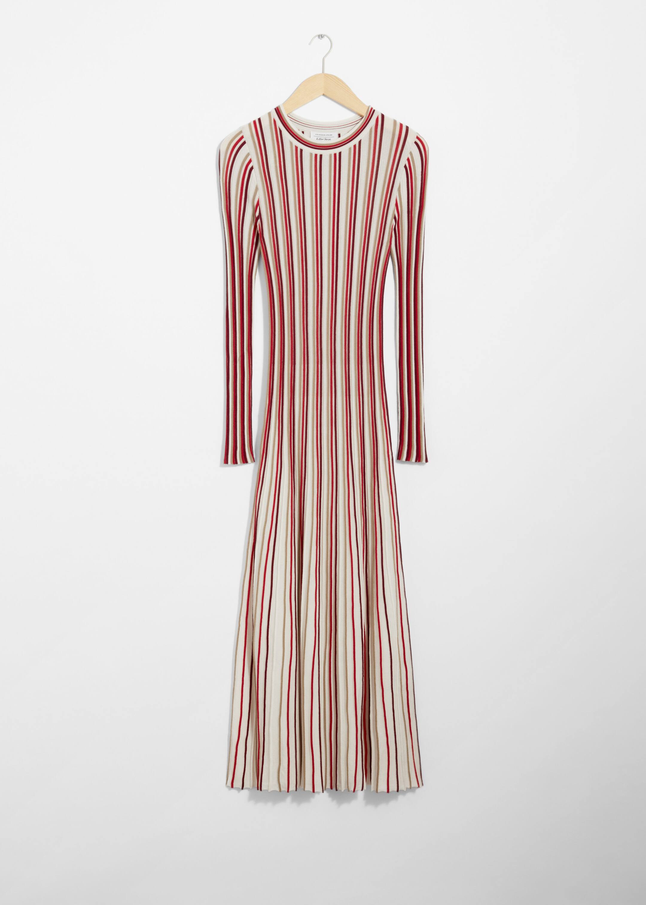 Story sold Midi Striped Dress