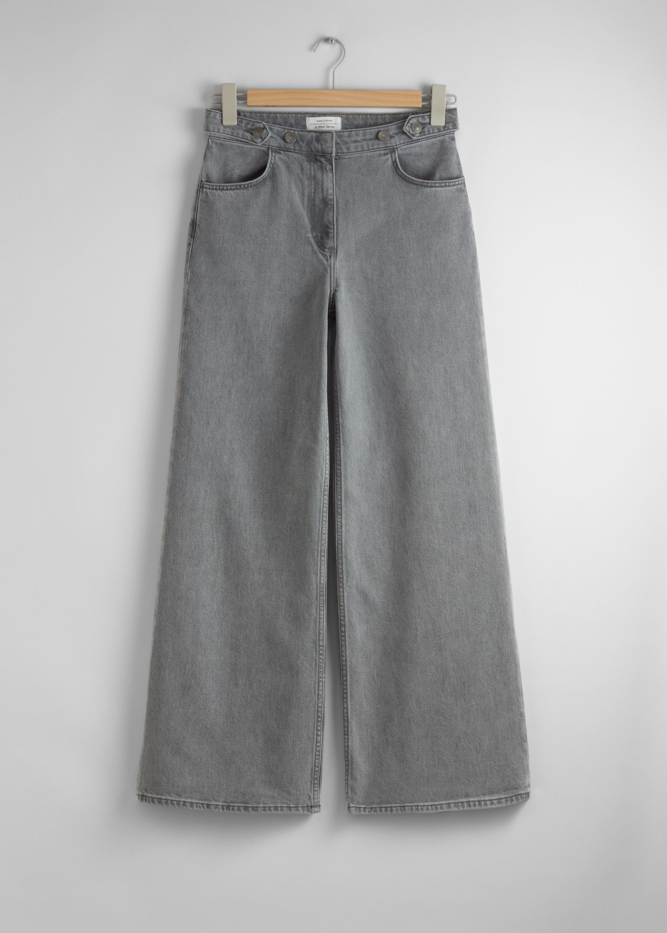 Wide Jeans - Grey - Still Life