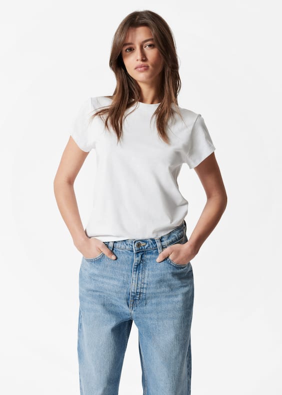 Crewneck Cotton T-shirt