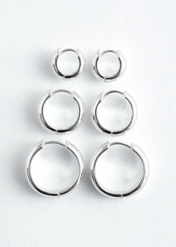 Chunky Hoop Set