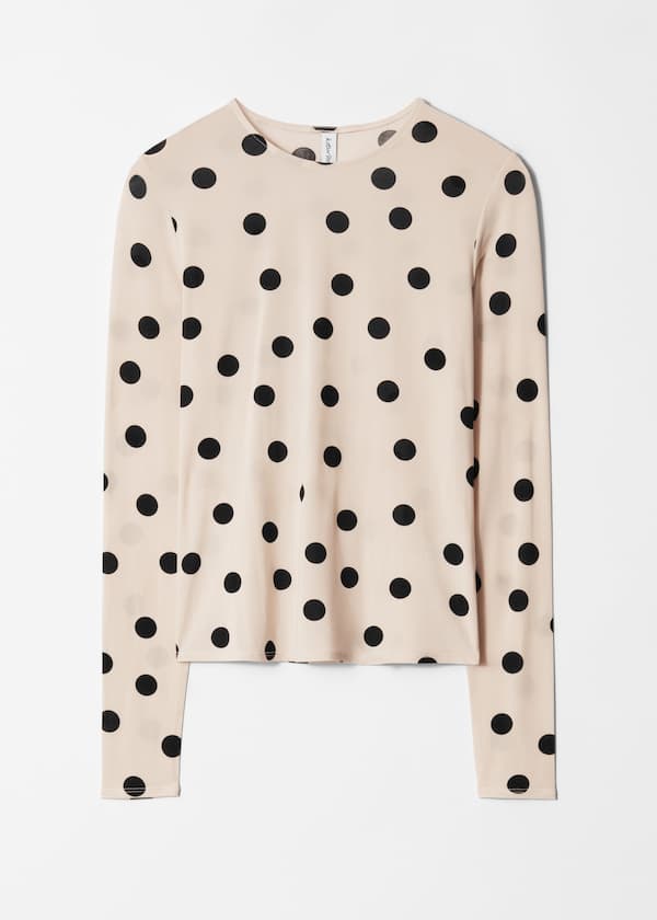 Long-Sleeve Jersey Top