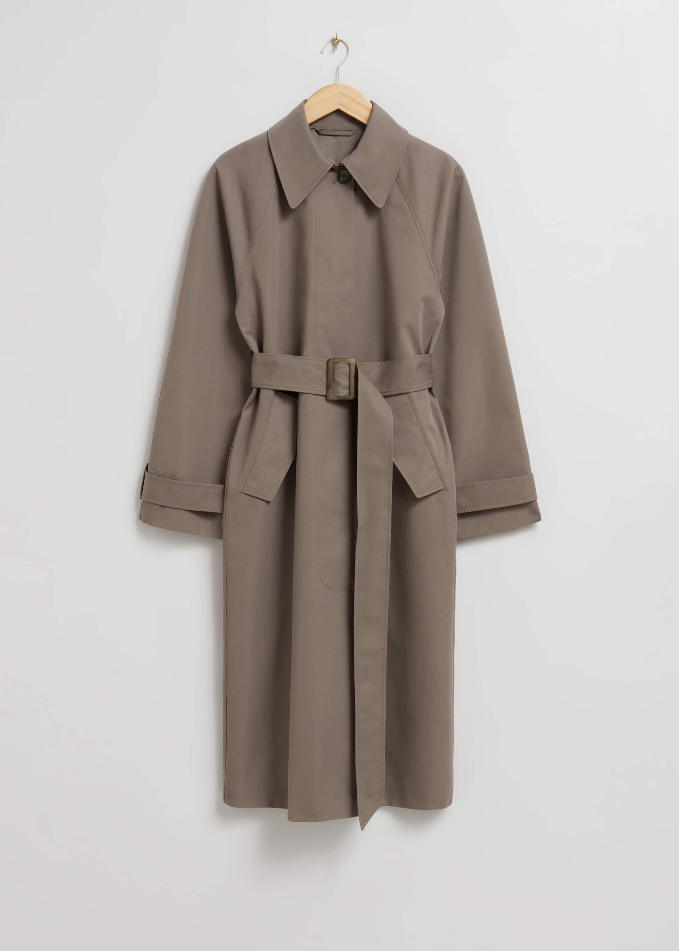 Relaxed Trench Coat - Mole - Still Life