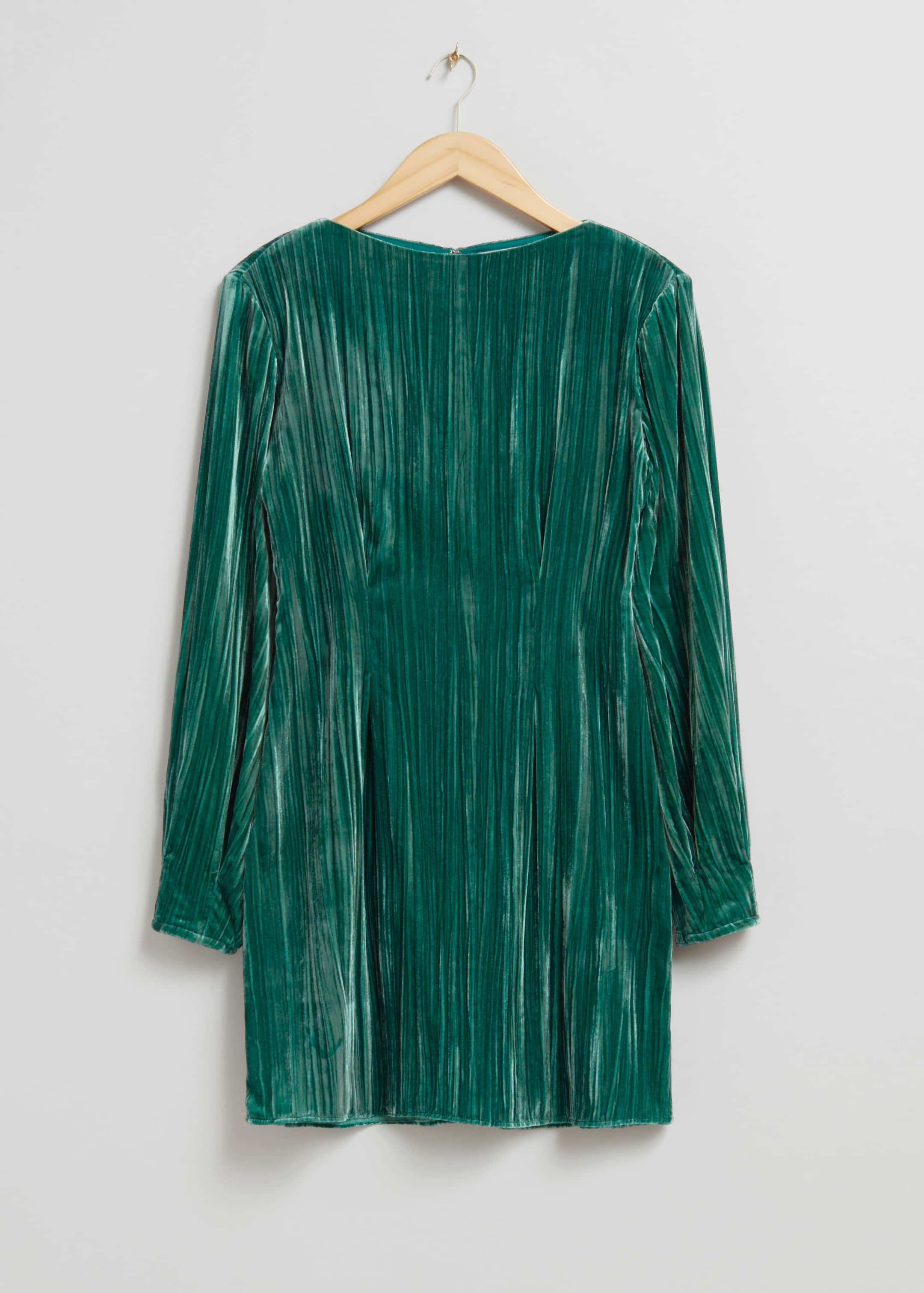 Structured Mini Dress - Green - Still Life