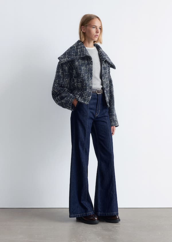Cropped Wool Jacket