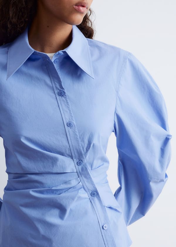 Asymmetrical Cotton Shirt